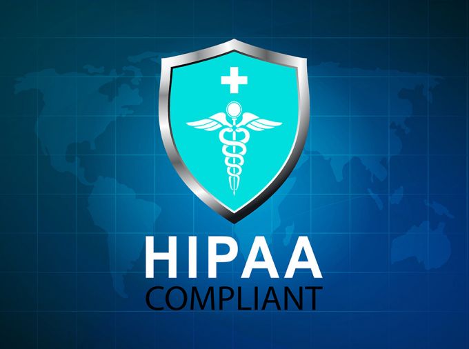 HIPAA shield caduceus